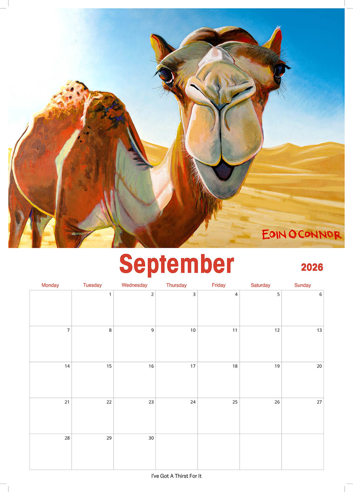 NEW Limited Edition 2026 Animal Calendar